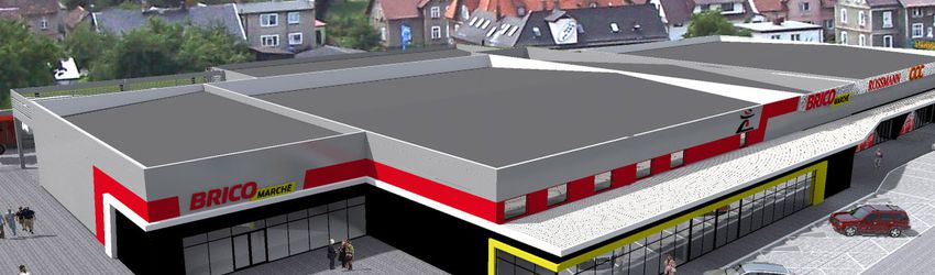 Rozbudowa Bricomarche w Nowej Rudzie