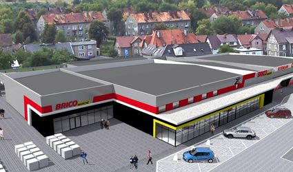 Rozbudowa Bricomarche w Nowej Rudzie