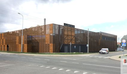 Modernizacja elewacji zakładu przemysłowego