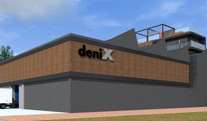 Budynek mikro-biurowy firmy Denix